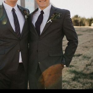 Pronto Uomo Gray Suit Slim